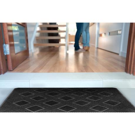 Covoras intrare Vanora home cauciuc 40x60cm ,model romb