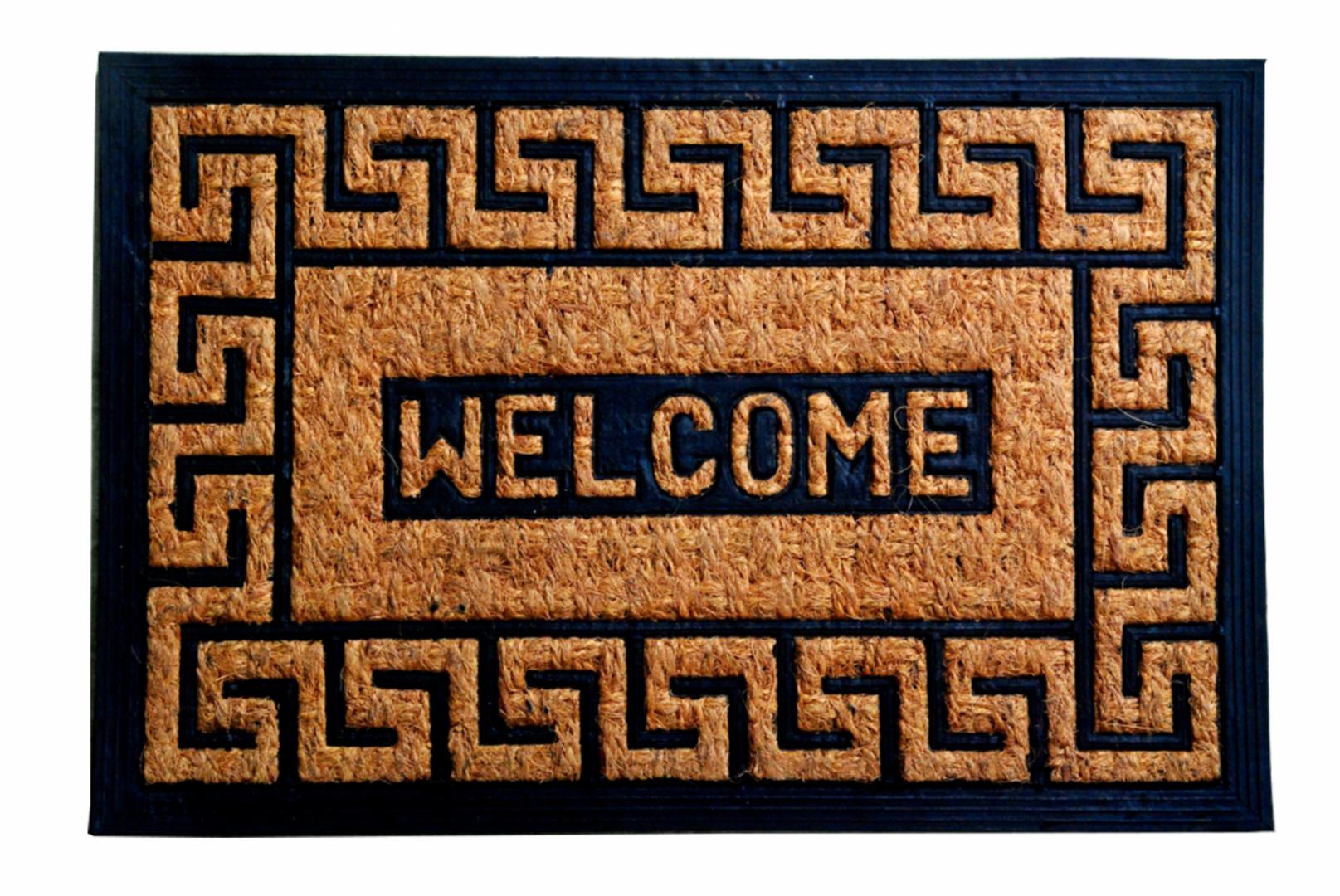 COVORAS INTRARE.60X40 CM,CAUCIUC+NUCA COCOS,VANORA HOME(mix 5 modele,10 bucati/bax, 2 bucati/model)