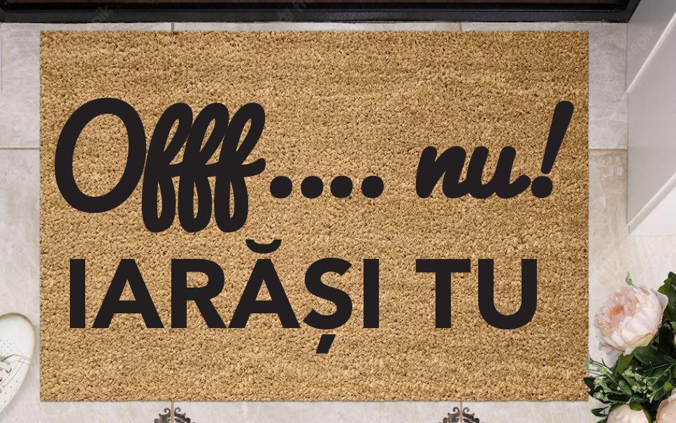 COVORAS INTRARE 60X40 CM, OFFF, HEINNER HOME