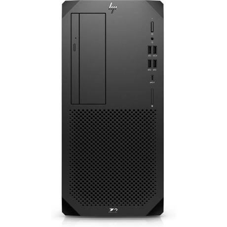 Desktop Workstation HP Z2 G9 Tower, Intel Core i7-14700K 20-Core (2.5GHz, up to 5.6GHz, 28MB), video dedicat nVIDIA RTX 2000 Ada 20 GB, RAM 32GB DDR5 4800MHz (2x16GB), SSD 1TB +512 GB PCIe-4x4 2280 TLC M.2 Z Turbo, no ODD, LAN 10/100/1000, porturi: 10x USB Type-A/ 2x DP 1.4/ Audio Jack/ 1x RJ-45/ SD