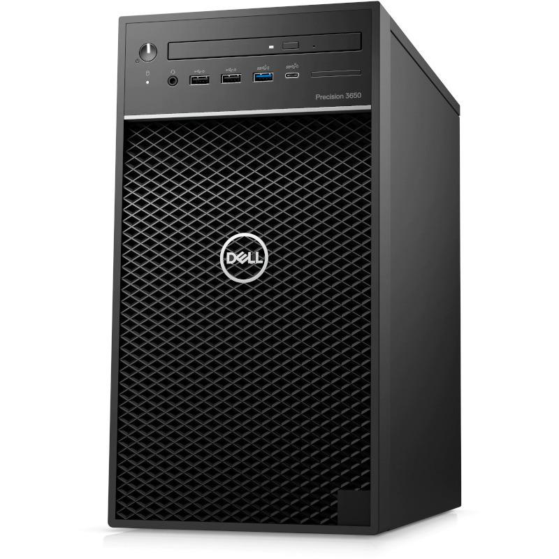 Desktop Dell Workstation Precision 3650, Procesor Intel® Core™ i9-11900K 3.5GHz Rocket Lake, 16GB RAM, 512GB SSD + 2TB HDD, Quadro RTX4000 8GB, no OS