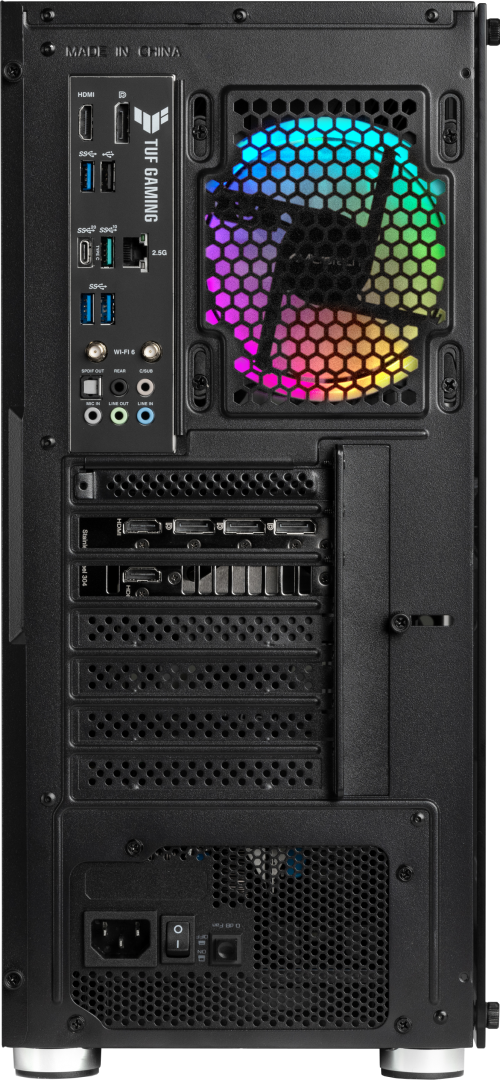 ROG STRIX 1000W GOLD - Microtech LudiX - MSI MPG B550 GAMING EDGE WIFI - AMD Ryzen 9 5950X wof - AMD Wraith prism cooler SR4 - Asus TUF Gaming Radeon RX 6800 XT OC Edition 16 GB - RAM 32 GB DDR4 (2 x 16GB) - Microtech 1 TB NVMe 2280 - Microsoft Windows 11 + 1 mese Microsoft Xbox GamePass Ultimate