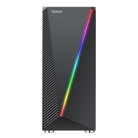 Sistem Desktop PC Horizon Intel Core i5-10400F 4.3GHz LGA1200, Placa de baza Asus Prime H510M-K LGA1200 2x DDR4 1x HDMI 4x SATA, Memorie RAM 16GB 2666MHz, SSD 512GB, Placa video Asus Phoenix GTX1650 OC 4GB, Carcasa Spacer Thor Mid-Tower dimensiuni 417 x 360 x 183 mm, Windows 11 Home