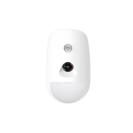 Detector PIR wireless  Hikvision DS-PDPC12PF-EG2-WE, frecventa de operare: 868MHz, Tri-X Wireless, raza dedetectie: 12M, unghi detectie: 85.9°, viteze detectie: 0.3 to 2 m/s,imunitate la animale pana la 30 kg, tamper fata si spate,complet configurabil la distanță prin APP, baterie: CR123A × 2