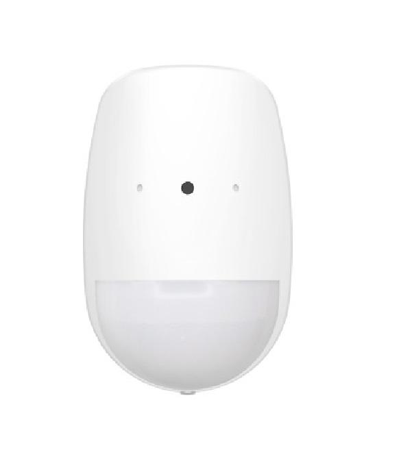 Detector PIR wireless  Hikvision DS-PDPG12P-EG2-WE, frecventa de operare: 868MHz, Tri-X Wireless, raza dedetectie: 12M, unghi detectie: 85.9°, viteze detectie: 0.3 to 2 m/s,imunitate la animale pana la 30 kg, tamper fata si spate,complet configurabil la distanță prin APP, baterie: CR123A × 2, durata