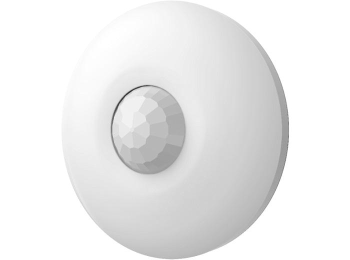Detector PIR wireless de tavan Hikvision DS-PDCL12-EG2-WE, seria AXPRO, frecventa 868MHz,   raza de detectie 12m / 360°, SEC (Smart Environmental Control) - Advanced digital signal processing and 3D optics, criptare AES-128, distanta de transmisie 1.6Km in camp deschis,viteza detectie 0.3 to 2m/s