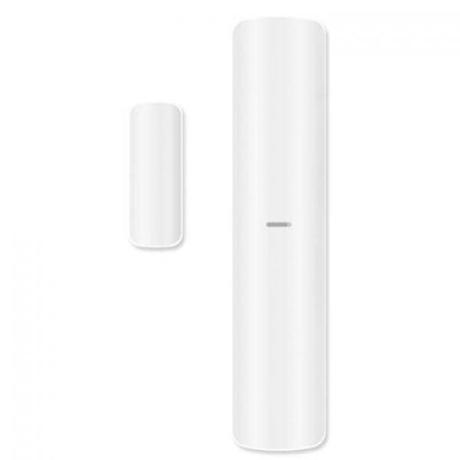 Contact magnetic wireless AXPRO Hikvision DS-PDMCK-EG2-WE, frecventa operare: 868 MHz, transmisie:  Tri-X Wireless, criptare: AES-128, distanta comunicare: 1600 m in camp deschis, metoda de detectie: deschidere contact, SSI(Signal Strength Indicators), Environment Temperature Indication, indicator