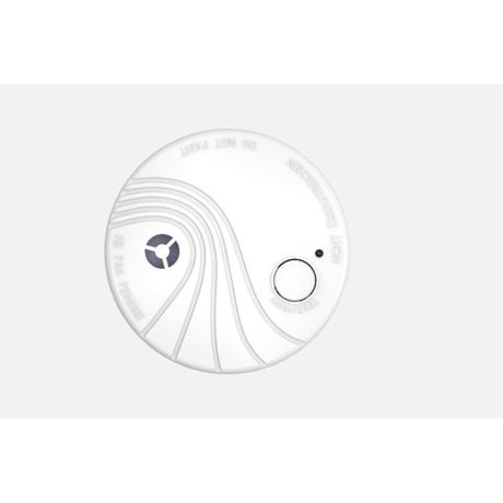 Detector de fum wireless Hikvision DS-PDSMK-S-WE, frecventa operare: 868MHz, criptare: AES-128 Encryption, transmisie in camp deschis: 800m, alarma sonora: ≥ 85 dB @ 3 m, alimentare pe baterie ( Non Replaceable CR17450 x 1pcs), durata medie a bateriei in standby 10 ani, montaj pe tavan, dimensiuni