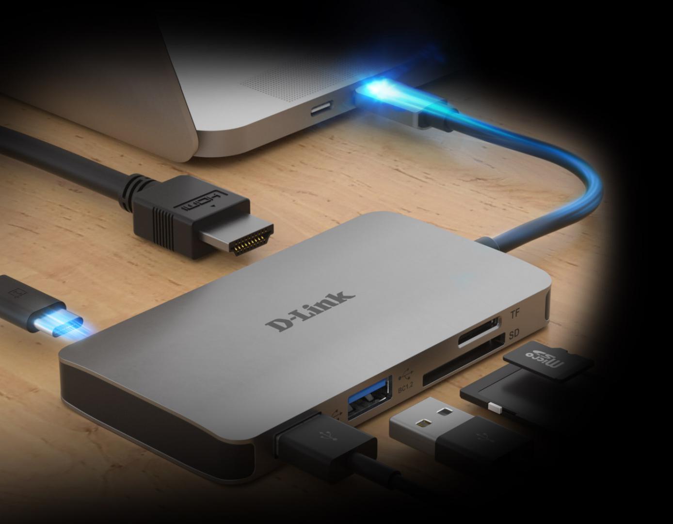 D-Link DUB-M610 6-in-1 USB-C