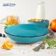 SET 6 FARFURII ADANCI CERAMICA 20 CM, GALA BLUE, ART OF DINING BY HEINNER