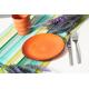 SET 6 FARFURII DESERT, CERAMICA 19 CM, GALA ORANGE, ART OF DINING BY HEINNER