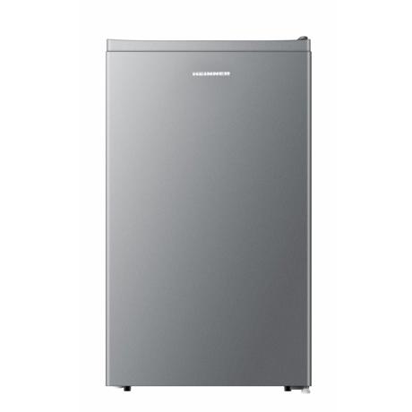 Frigider cu 1 usa Heinner HF-N94SF+, Static, 94L, Control mecanic, Lumina LED, Compartiment fructe/legume, Argintiu