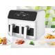 Friteusa dubla cu aer cald Heinner DualFry Supreme HAF-H8DB17WH