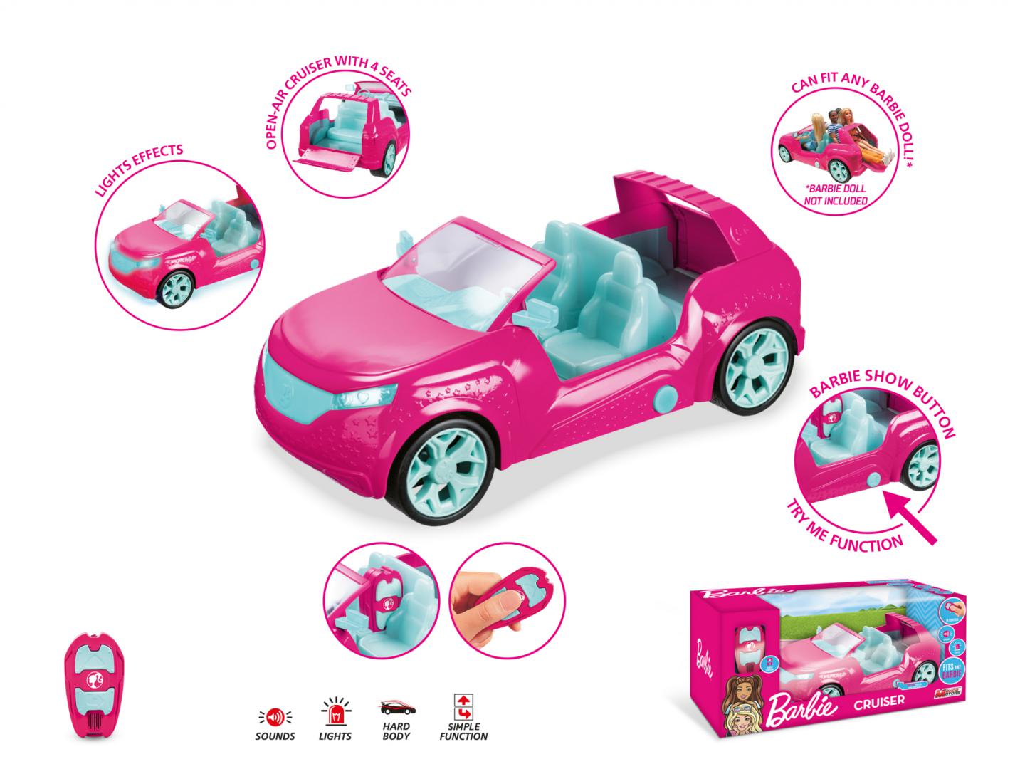Masinuta Barbie decapotabila
