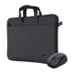 Kit Geanta de laptop Trust Bologna pentru laptop-uri cu diagonala de pana la 16", mouse Trust wireless, negru