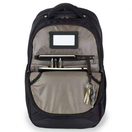 Rucsac laptop Corporate Traveller, pentru laptopuri de 15.6" sau mai mici, capacitate 27-30 de litri, material poliester, dimensiuni: 35 x 21.5 x 50 cm, dimensiune compartiment laptop: 38.7 x 2.5 x 26.5 cm, greutate 1.46 kg, negru