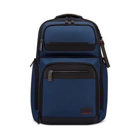 Lenovo ThinkPad Executive 16" Backpack, 22L capacity, 36.2 x 25.3 x 2.2 cm, 1.8kg, Outside Fabric Material: polyester 88%, leather 12%, Navy