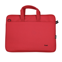 Geanta laptop Trust Bologna Eco 16", rosu