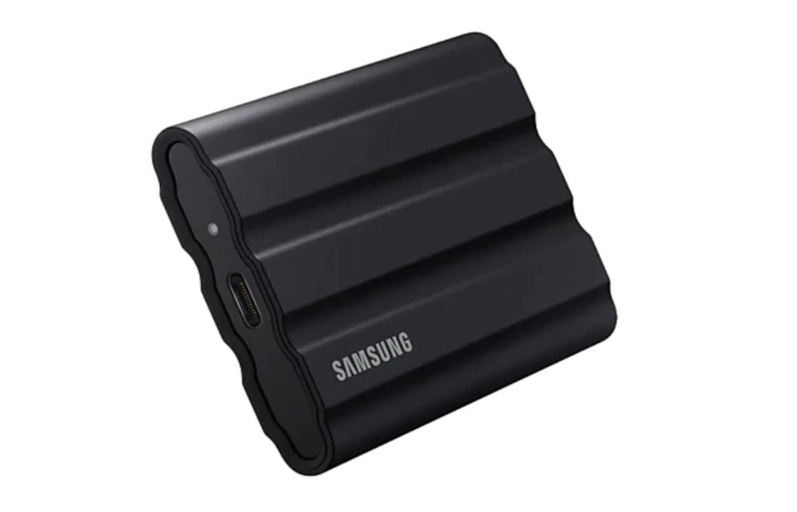 SSD extern Samsung,T7 Shield, 2TB, USB 3.2, Black
