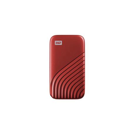 SSD extern WD My Passport, 1TB, Rosu, USB 3.2