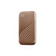 SSD extern WD My Passport, 2TB, 2.5", Gold, USB 3.2