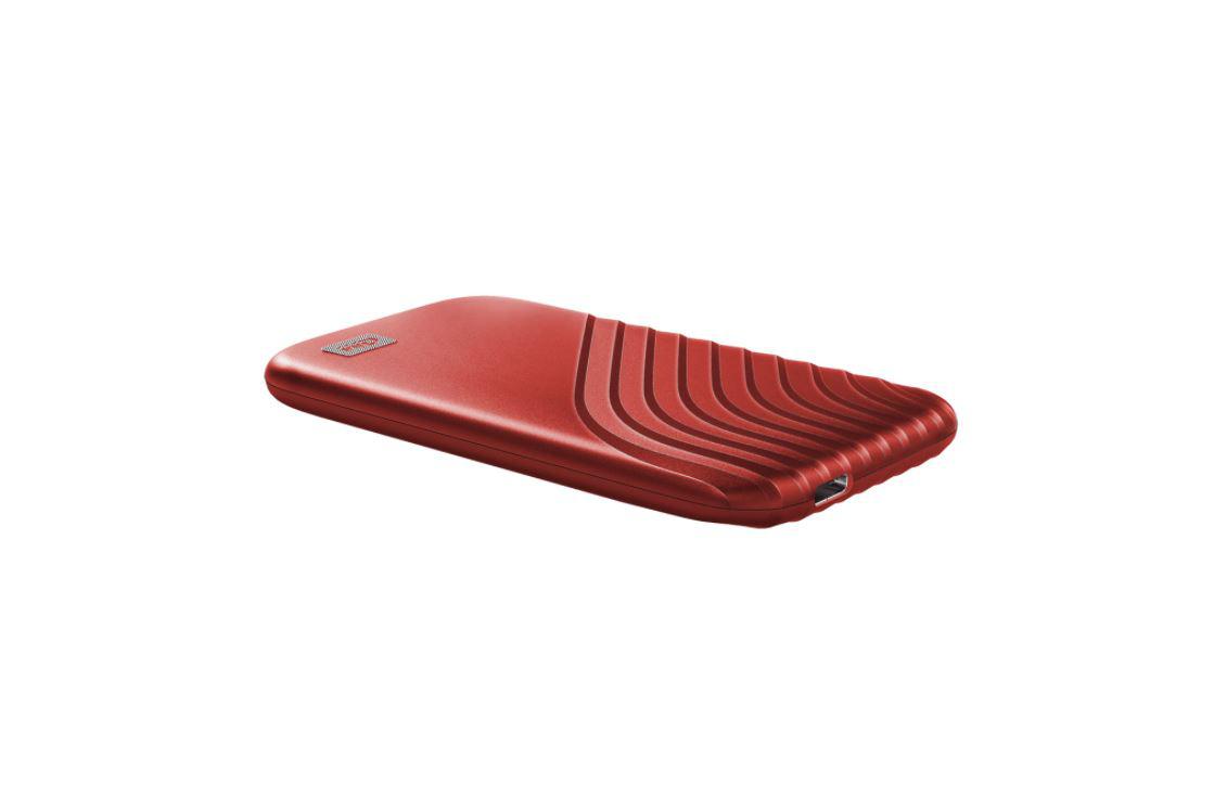 HDD WD Extern My Passport, 500GB, Rosu, USB 3.2