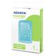 HDD extern ADATA, 1TB, HC300 ECO, 2.5", USB 3.2, plastic si silicon, rezistent la socuri, albastru