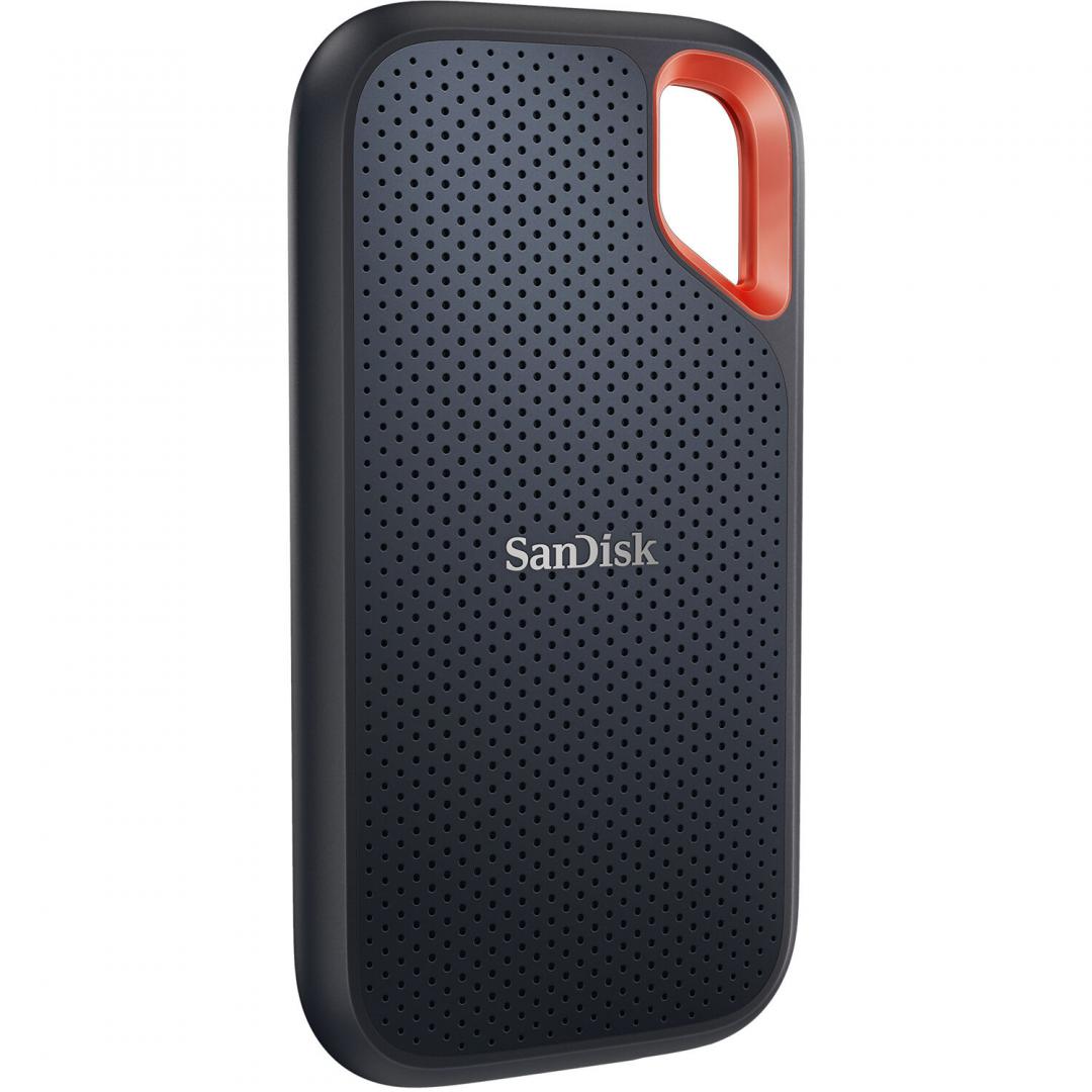 SSD Extern Sandisk Extreme® Portable V2, 2TB, NVMe, Negru, USB 3.2