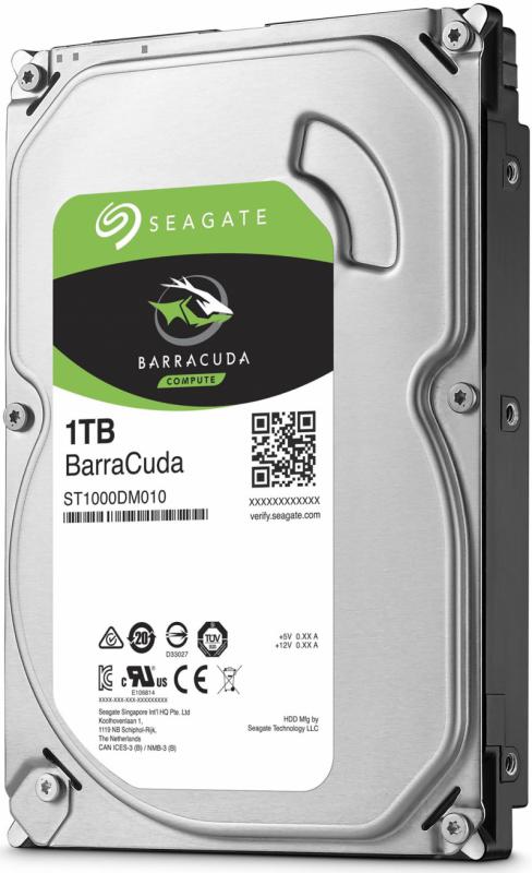 HDD Seagate Barracuda, 1TB, 7200RPM, SATA III