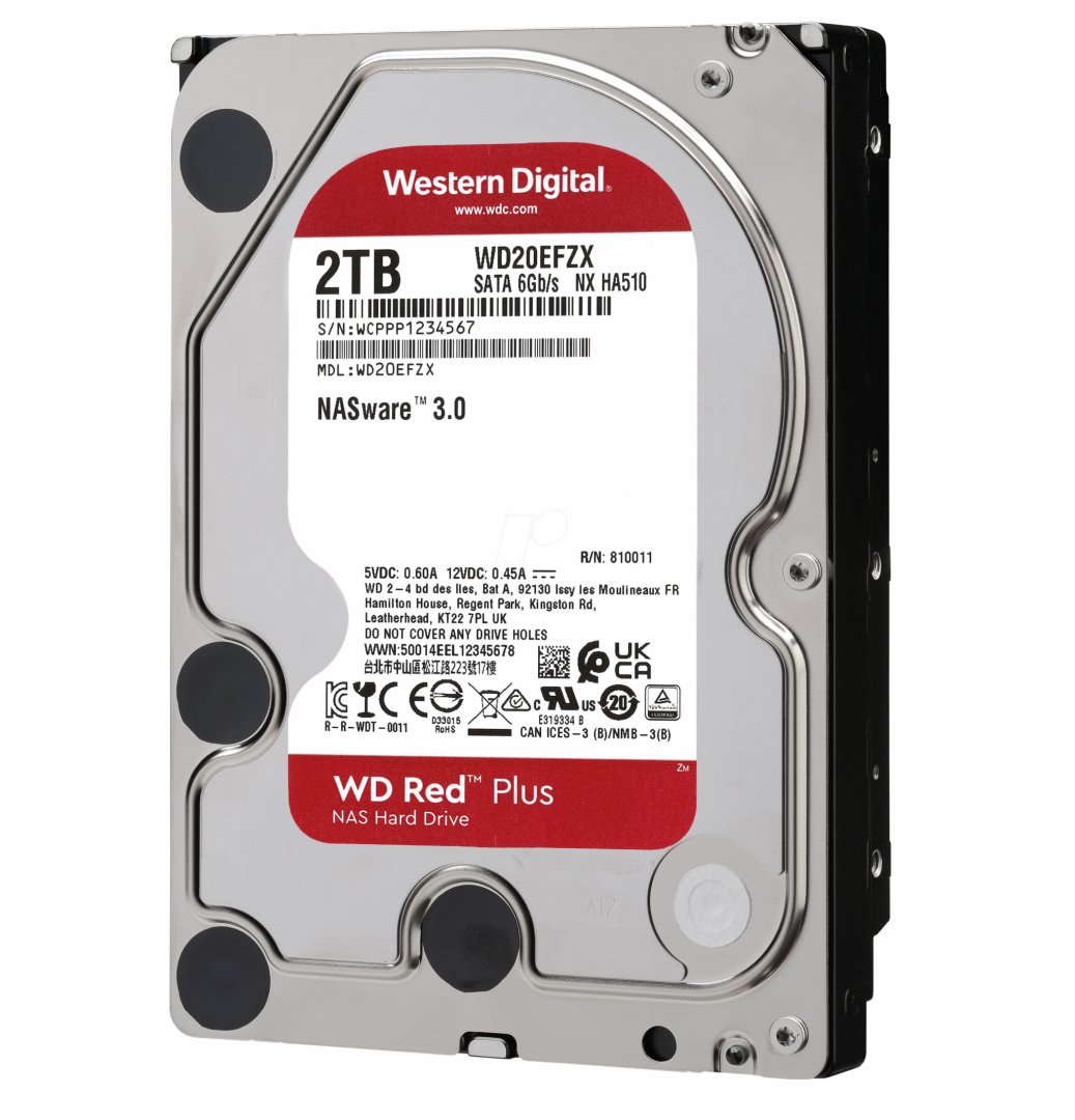 HDD WD Red 2TB, 5400RPM, SATA III