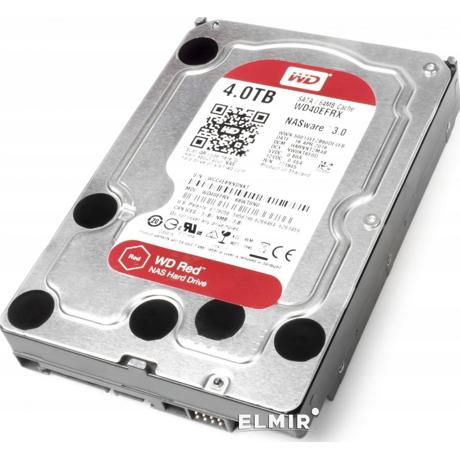 HDD WD RED, 4TB, 5400RPM, SATA III