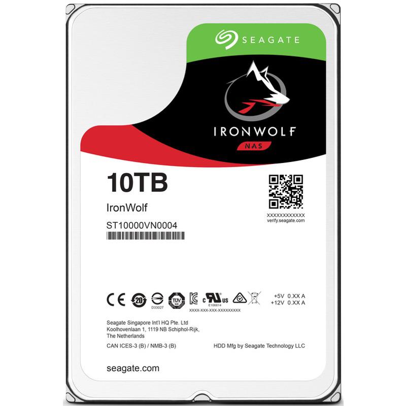 HDD intern Seagate IronWolf, 10TB, 7200rpm, SATA III