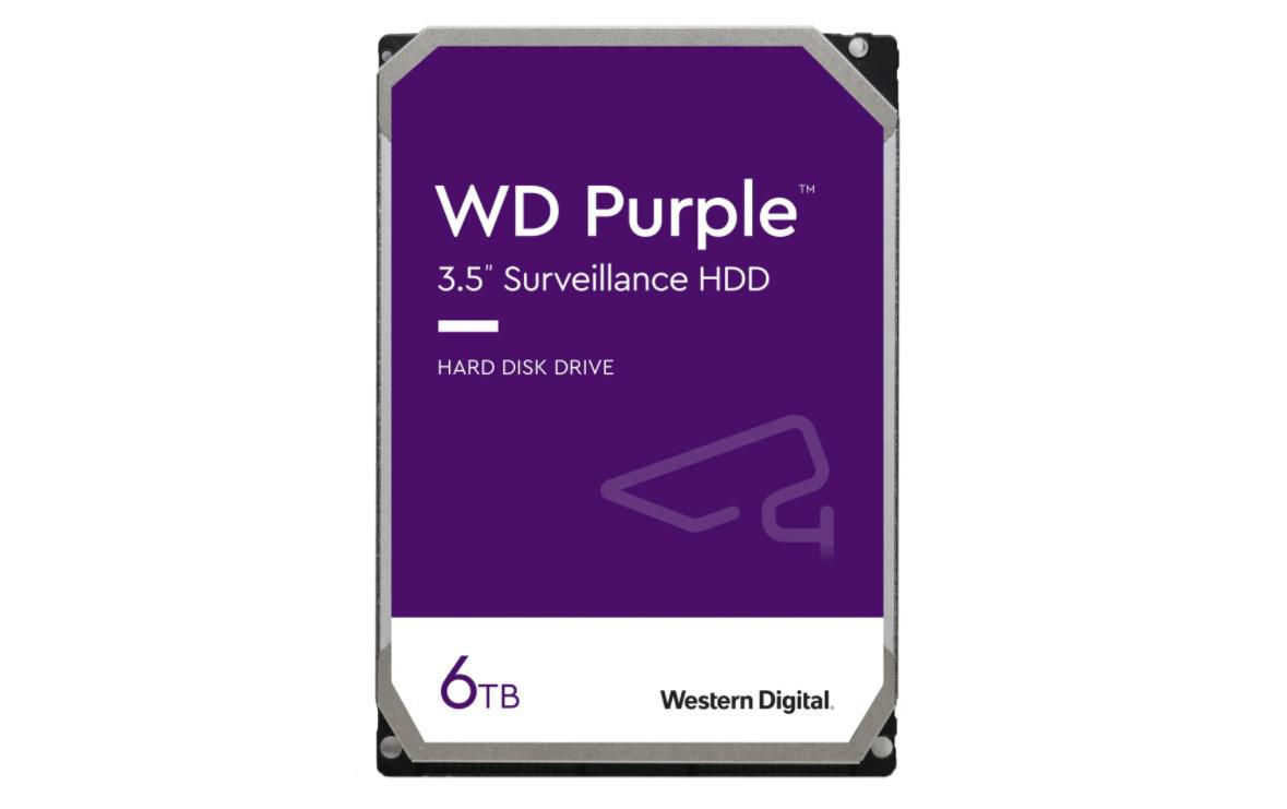 HDD WD PURPLE, 6TB, 5400RPM, SATA III