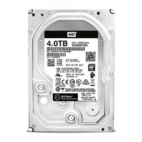 HDD WD Black, 4TB, 7200RPM, SATA III