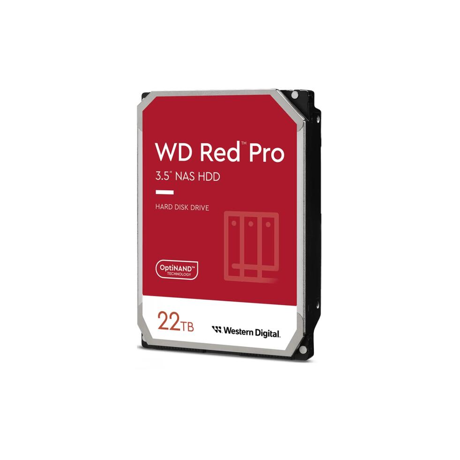 HDD intern WD, 3.5, 22TB, Ultrastar Red Pro, 3.5, SATA3, 7200rpm, 512MB