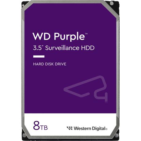HDD intern WD  8TB SATA-III  3.5" 5640RPM 256MB Purple