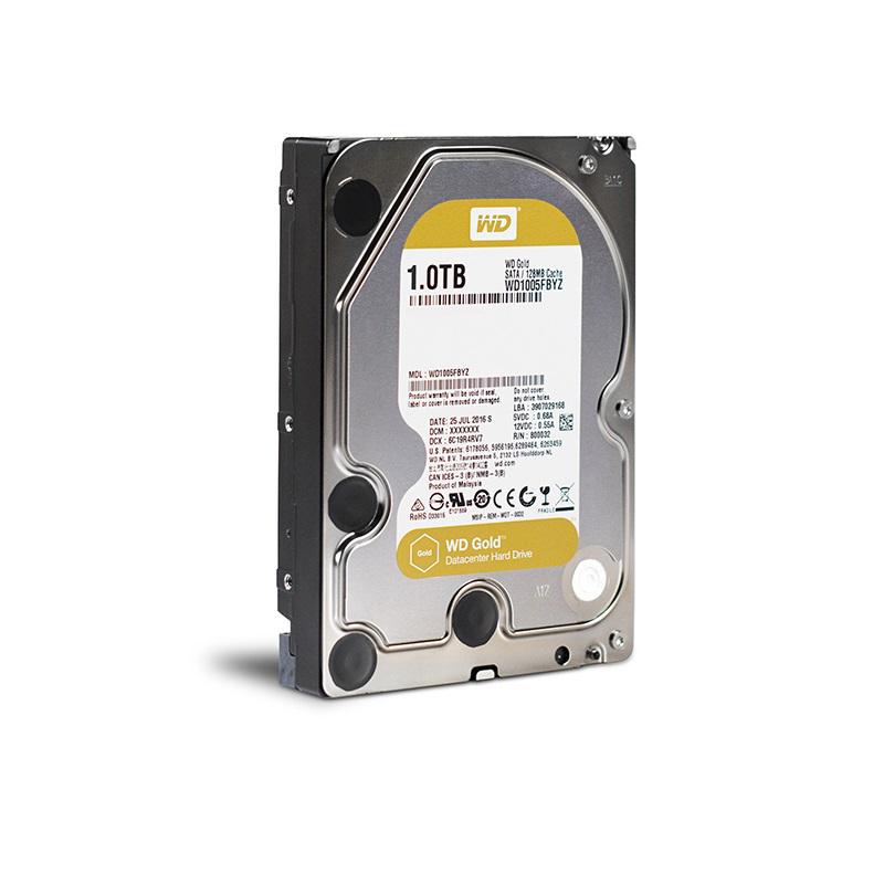 HDD intern WD, 3.5", 1TB, 7200rpm, WD GOLD, SATA3, 128MB, Datacenter