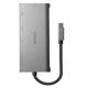 Mini Dock Laptop Lindy USB 3.1 Type C - HDMI, VGA, USB 3.1, grey