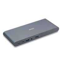 Dock Laptop Lindy USB 3.2 Type C, 5k DP, PD 3.0 100W, Gigabit, SD, MicroSD, Audio