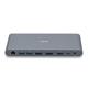 Dock Laptop Lindy USB 3.2 Type C, 5k DP, PD 3.0 100W, Gigabit, SD, MicroSD, Audio