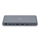 Dock Laptop Lindy USB 3.2 Type C, 5k DP, PD 3.0 100W, Gigabit, SD, MicroSD, Audio