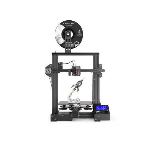 Imprimanta 3D CREALITY ENDER-3 NEO, Precizie +/-0.1mm, Diametru filament: 1.75mm, tip filament compatibil: PLA, TPU, Copper, Wood, temperatura duza:260 C, duza:0.4mm, Format: STL/OBJ/AMF, Printing Size 220*220*250mm, dimensiuni: 440*440*465mm, greutate pachet : 8.9 kg.transfer fisier: USB/TF card