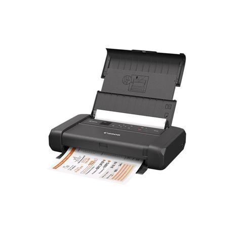 Imprimanta inkjet color portabila Canon TR150 battery, A4, USB2.0, Wireless, include acumulator reincarcabil, negru