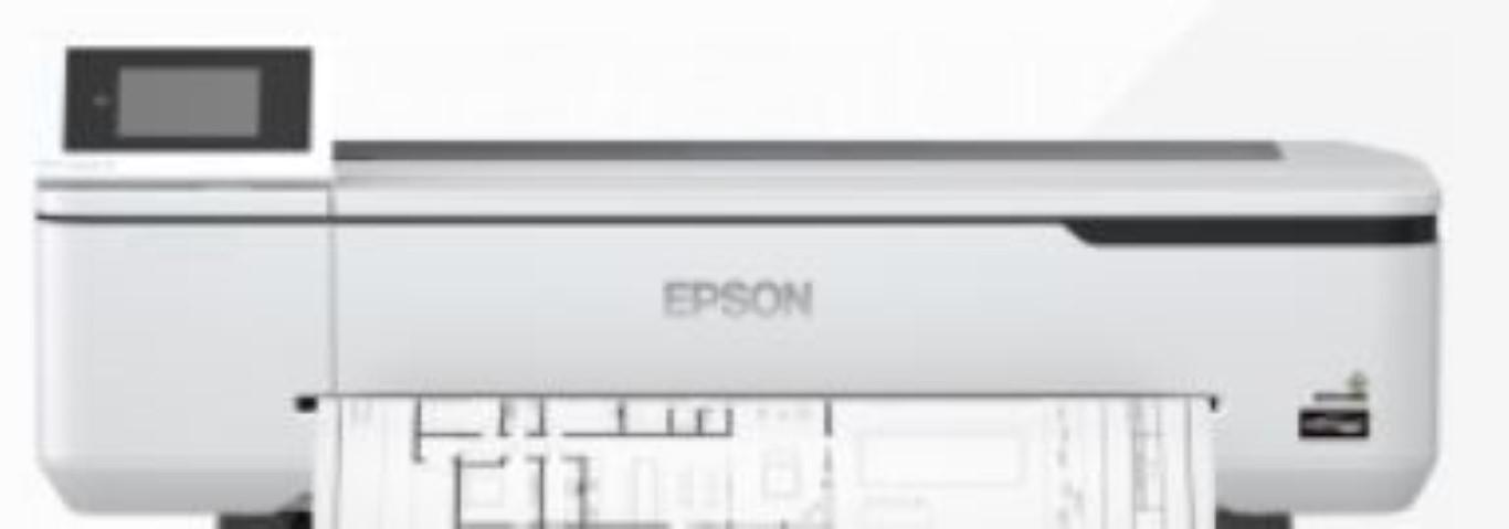 Plotter Epson Surecolor SC-T3100, large format 24" (A1 ), 4 culori, Touchscreen, USB 3.0, Retea, WI-FI