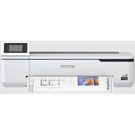 Plotter Epson Surecolor SC-T2100, Imprimanta large format 24" (A1 ) in 4 culori, rezolutie maxima de listare 2.400 x 1.200 dpi, Cerneala Epson Ultrachrome XD2 pigment ink, grosime hartie 0,05mm - 0,27 mm interfata: USB 3.0, Retea, WI-FI, WI-FI direct, Touchscreen color 10.9cm, memorie imprimanta