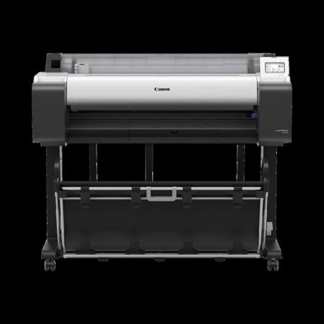 Plotter Canon imagePROGRAF TM-350 36"(914mm), format A0, 5 culori, rezolutie max 2400x1200dpi, memorie 2GB, limbaje de imprimare: HP-GL/2, HP RTL, JPEG (Ver. JFIF 1.02), CALS G4 (submission via FTP only), Display LCD 4.3", interfata: USB 2.0, Ethernet, WIFI, consumabile: M:PFI-321(300ml) /