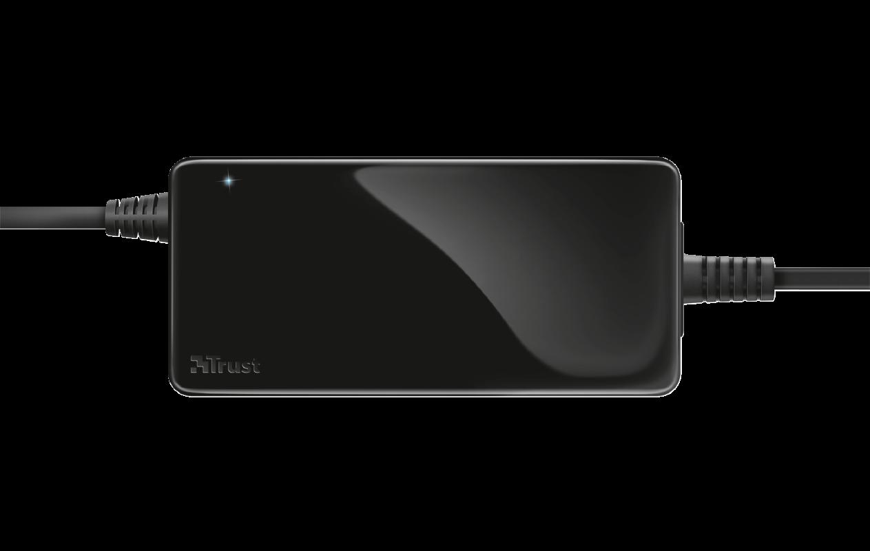 Incarcator laptop Trust Primo, universal, 70W-19V, negru