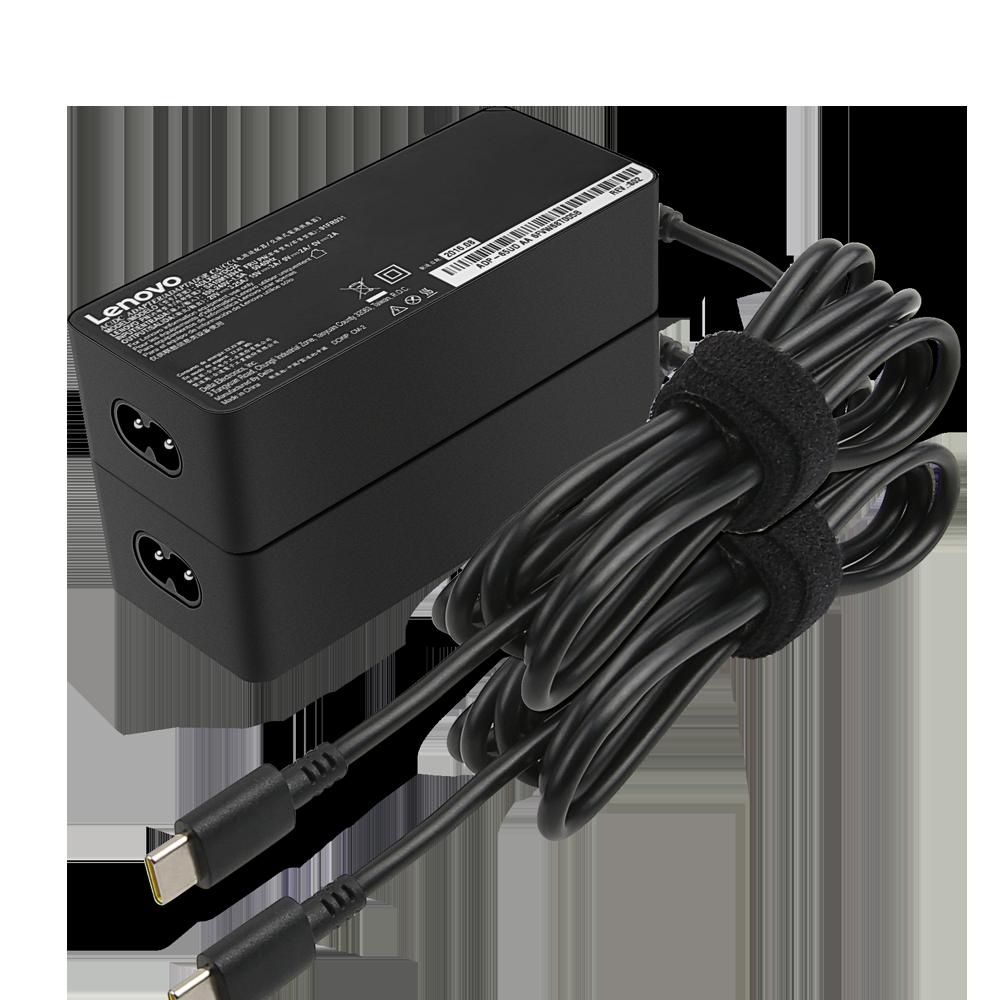 Lenovo 65W Standard AC Adapter (USB Type-C); Output: 20V/3.25A; 15V/3A; 9V/2A; 5V/2A, 222g