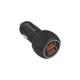 Incarcator auto Tellur FCC8, 6A, 36W (QC 3.0 + QC 3.0), negru