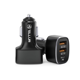 Incarcator auto Tellur FCC9 2x USB Type A QuickCharge 3.0, 1x USB Type C PowerDelivery, 56W